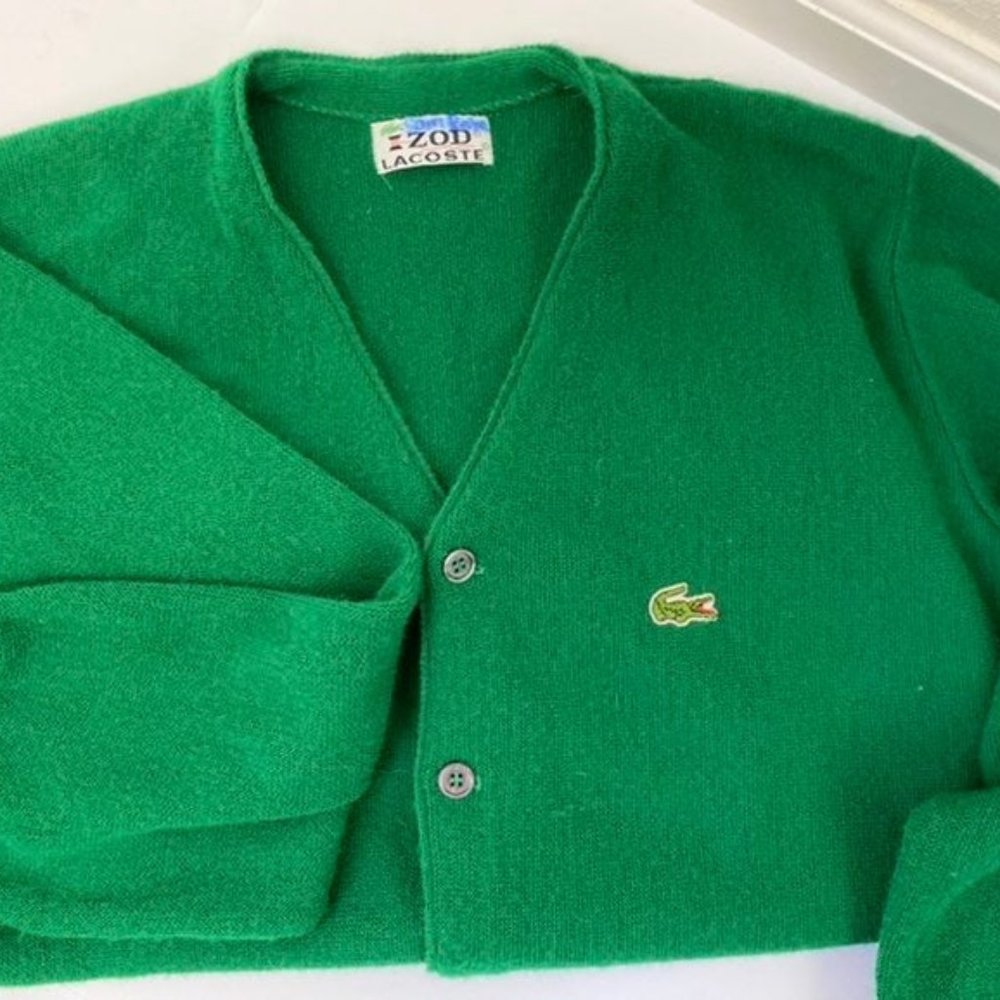 Vintage Kelly Green Izod Lacoste Sweater